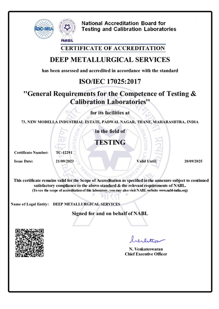 Certificates